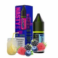 سالت نیکوتین 10 میل نستی | Nasty Salt Nicotine 10ml تمشک بلوبری لیموناد