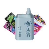 یکبارمصرف 6000 پاف پاپ هیت | Pop Hit 6000 Box آدامس بادکنکی تمشک