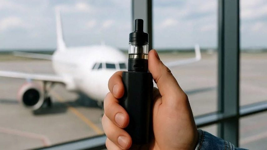 ویپینگ در فرودگاه